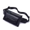 Bolsa de cintura Lion Leiden em couro bovino com camada superior, multifuncional para celular, esportiva, couro genuíno, transversal, bolsa de peito, avançada, internacional