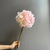 Flor Artificial Grande de Hortensia Holandesa para Boda, Decoración del Hogar, Accesorios de Fotografía, Flor Falsa de Hortensia al por Mayor