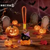 Colgante de Muñeco de Peluche de Halloween Calabaza Fantasma Gato Negro Llavero Decoración de Fiesta Regalo Pequeño Venta al por Mayor