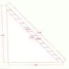 Escadas Galvanizadas com Estrutura Simples de Aço, Antiderrapantes e Espessadas, Adequadas para Uso Externo e Interno, Escadas de Sótão
