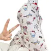 Algodão Nuvem Gato Kt Estilo Novo Casual Desenho Animado Calça Longa Pijama para Mulheres Verão Roupa de Casa Calça de Dormir Adequada para Caminhar e Usar Fora