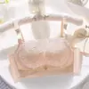 Sutiã feminino fino, respirável e perfurado para seios pequenos, com design push-up, sem aro, ajustável e projetado para minimizar o escape lateral dos seios.. Estilo transfronteiriço