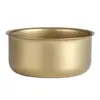 Tazón de Arroz Retro de Acero Inoxidable, Tazón para Sazonador de Hot Pot, Tazón para Ensalada, Tazón para Sopa, Plato para Dips Estilo Industrial, Tazón para Kimchi, Tazón Larry