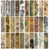 Marcadores de Página Qiyu 30 Peças de Marcadores de Página de Estilo Antigo com Pinturas Famosas Cartões Decorativos Criativos de Anotação para Leitura de Estudantes DIY