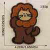Parche de Gato Animal de Dibujos Animados Original Bordado por Computadora Accesorios Accesorios para Ropa Parche Adhesivo Parche de Tela Bordada