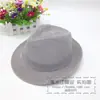 Sombreros para Hombre de Comercio Exterior, Protección Solar y Sombreado, Sombreros Fedora Jazz, Sombreros de Poliéster Tejido para Hombres y Mujeres, Modernos y Versátiles