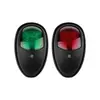 Luz de Navegación LED Roja y Verde de 12V Luces de Babor y Estribor Accesorios Marinos Luces de Navegación Luces de Señalización Luz de Popa para Yates
