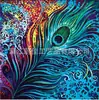 Pintura de diamantes 5D transfronteriza nueva DIY diamantes completos alas de animal coloridas pintura decorativa fabricantes venta al por mayor suministro de comercio exterior