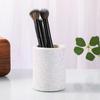 Cilindro de Almacenamiento para Lápiz de Cejas Belleza Caqui Rojo Venta al por Mayor Escritorio Tocador Maquillaje Salón de Uñas Estuche a Prueba de Polvo para Brochas de Maquillaje