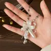 Collar de Borlas de Perlas y Flores de Lujo Ligero Estilo Francés para Mujer, Diseño de Nicho, Cadena Larga para Suéter, Accesorio de Cuello de Gama Alta