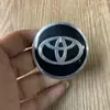 Pegatina de tapa de cubo de rueda de coche 56MM directo de fábrica logo de coche pegatinas decorativas para volante pegatina metálica para coche logo de modificación de volante