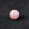 Bolas de Cristal Roxas, Rosas e Brancas Naturais Atacado Ágata Jade Contas Redondas Não Porosas Pedra Bruta de Cristal Polido Ornamento de Bola de Matriz de Sete Estrelas
