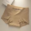 Ropa Interior de Algodón Puro de Xinjiang para Mujer 7A Antibacteriana Entrepierna 100% Algodón Talla Grande Cintura Alta Control de Abdomen Levanta Glúteos Pantalones Cortos tipo Boxer