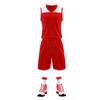 Uniformes de Treino Respiráveis para Meninos de Primavera e Verão Atacado Extremamente Rápido Conjunto de Uniforme de Basquete Jersey Transfronteiriço Jersey de Performance Americano Estampado