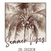 Patrón de estampado de verano en la costa, transferencia de calor, pegatinas de transferencia de calor para logotipos de ropa, pegatinas de estampado en caliente, fábrica de imágenes de transferencia de calor con estampado adhesivo