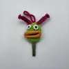 Producto Terminado al por MayorSuperventas transfronterizo: bolsa de llaves de monstruo pequeño popular, estuche de llaves creativo de lana tejido a mano