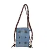 Bolso Cruzado para Teléfono Móvil Estilo Chino Transfronterizo para Mujer 2026 Nuevo Bolso de Hombro de Nicho de Mezclilla Retro Bolso Cruzado de Moda Versátil