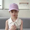 Boné de Baseball Infantil com Opção para Rabo de Cavalo, Chapéu de Sol para Meninas para Proteção Solar no Verão, Boné Viseira para Meninas