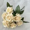 Design de Arranjo de Flores para Arco de Hotel de Casamento, Buquê de Flores, Materiais Florais para Vitrine de Shopping de Hotel, Buquê de Flores Artificiais Feito à Mão