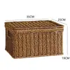 Cesta de Lavandería Estilo Nórdico con Tapa, Contenedor Grande para Ropa Sucia para Baño, Cesto de Lavandería por Wan Hongzhi