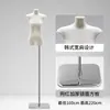 Nuevo Soporte de Exhibición Plano Estilo Coreano para Ropa de Mujer, Maniquí de Medio Cuerpo Plano para Escaparate de Tienda de Ropa