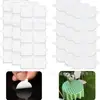 Clip Transparente para Mantel, Soporte de Mantel para Exteriores, Clip Grueso para Mesa de Picnic, Almohadilla Adhesiva de Doble Cara a Prueba de Viento, Adhesivo Extraíble a Prueba de Viento para Picnic