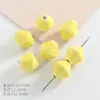 Macaron Diamante Forma Cerámica Cuentas Accesorios Ropa Pulsera Collar Materiales Cuentas Sueltas Hecho a Mano Joyería DIY Porcelana Cuentas