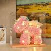 [Fuente Mayorista] Alas de Ángel de Navidad Flor Eterna Unicornio Regalo Creativo Corona Vestido de Novia Unicornio