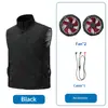 Roupas de Ar Condicionado na Cintura Lateral Verão Colete com Ventilador na Cintura Lateral Roupas de Pesca Colete