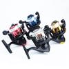 Roda de pesca pequena tipo 200 com linha de pesca giratória Roda de pesca 200 dobrável galvanizada Cixi Sea Rod Roda de pesca com linha