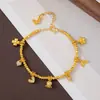 Tienda de Oro Mismo Estilo Pulsera Pequeña de Perlas de Oro Redondas, Perla de la Fortuna Simple y Elegante, Pulsera de Gota de Agua Estrella de Moda de Gama Alta Venta al por Mayor