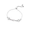 Pulseira Amor Olho de Gato Nicho Luxo Leve Feminina Ins Tendência Design High-end Pulseira de Zircônia Brilhante Joias