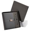 Conjunto Caixa de Presente Caderno A5 Logotipo Corporativo Personalizado Conjunto de Mão para Conferência de Escritório de Negócios de Alto Nível Presente