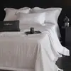 Juego de Cuatro Piezas de Colcha de Seda Helada de Verano para Aire Acondicionado Algodón Tencel Colcha Refrescante de Verano Lavable a Máquina Jacquard Tacto Frío Colcha Delgada Blanca