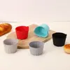 Molde de Silicona para Pastel Amazon Tostadora de Aire Taza de Silicona para Hornear Cubo Pequeño Molde para Pastel Mofen Herramienta para Hornear