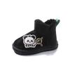 Zapatos de Algodón Lindos de Panda para Niños 2024 Invierno Nuevos Botas de Nieve Cálidas Grandes de Algodón para Niñas Botas Bajas Cortas para Niños