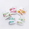 Accesorios para el Cabello de Niños Fresa Linda Rubor Conejo Pinza BB Pinza para Fleco Pinza Lateral Accesorios Populares para el Cabello Venta al por Mayor
