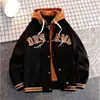 Chaqueta con Capucha Trendy de Manga Larga Estilo Japonés Ropa Exterior Holgada para Hombre Otoño e Invierno Estándar Combinable Trendy Juvenil Popular Nueva Ins
