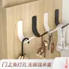 Ganchos adhesivos fuertes, no requieren taladro, sin dejar rastro, resistentes, ganchos de pared de acero al carbono para cocina, para almacenamiento de pared