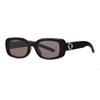 Nuevas gafas de sol gm para mujer, cuadradas, adelgazantes, de alta calidad, ins, elegantes, protección UV, gafas de sol negras, ventas directas de fábrica