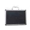 Caja de Almacenamiento de Herramientas de Ferretería Personalizada, Caja de Aleación de Aluminio con Cerradura, Caja de Aluminio con Patrón de Diamante, Caja de Herramientas Portátil
