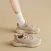 Tênis Brancos Novos de Primavera 2026 para Mulheres, Tênis Versáteis Esportivos Casuais Estilo Ins para Estudantes, Estilo de Rua K5209