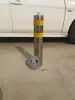 Poste de Advertência Removível Poste de Tachas Poste Barreira Atividade Aço Inoxidável Portátil Fixo Poste Anticolisão Isolamento Refletivo Pode Ser Espessado