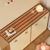 Mantel de Mesa para Aparador de Dibujos Animados, Tapete Protector para Encimera de TV, Mantel para Mesa de Entrada, Impermeable y a Prueba de Aceite, Tapete Anti-Suciedad para Zapatero sin Lavado