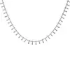 Europa y Estados Unidos joyería transfronteriza moda creativa personalidad colgante de borla en relieve collar cadena de clavícula en relieve simple retro
