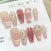 Gatito Dibujo Animado Lindo Uñas Portátiles Hechas a Mano de Larga Duración Más Vendidas Xiaohongshu Hello Kitty