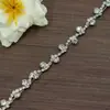 Nova corrente de diamante em S corrente de girassol corrente de garra de strass corrente de soldagem chique diy acessórios de vestuário combinação de vestido de noiva