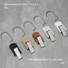 Tienda de ropa gancho de madera maciza pinza pinza para sombrero perchero para bufanda madera original gancho de pinza única bufanda decorativa S negra y blanca