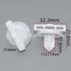 Adecuado para Toyota Sienna, Corolla, Camry Panel de Moldura de Puerta Delantera Cubierta del Agujero de Inspección Clip de Perilla Hebilla
