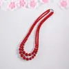 Collar de perlas de imitación de vidrio de doble capa para mujer, cadena corta de clavícula multicapa de celebridad de Internet, elegante estilo retro, collar cheongsam